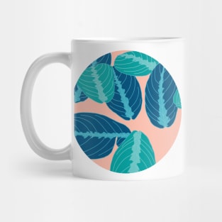 Prayer plant circle Mug